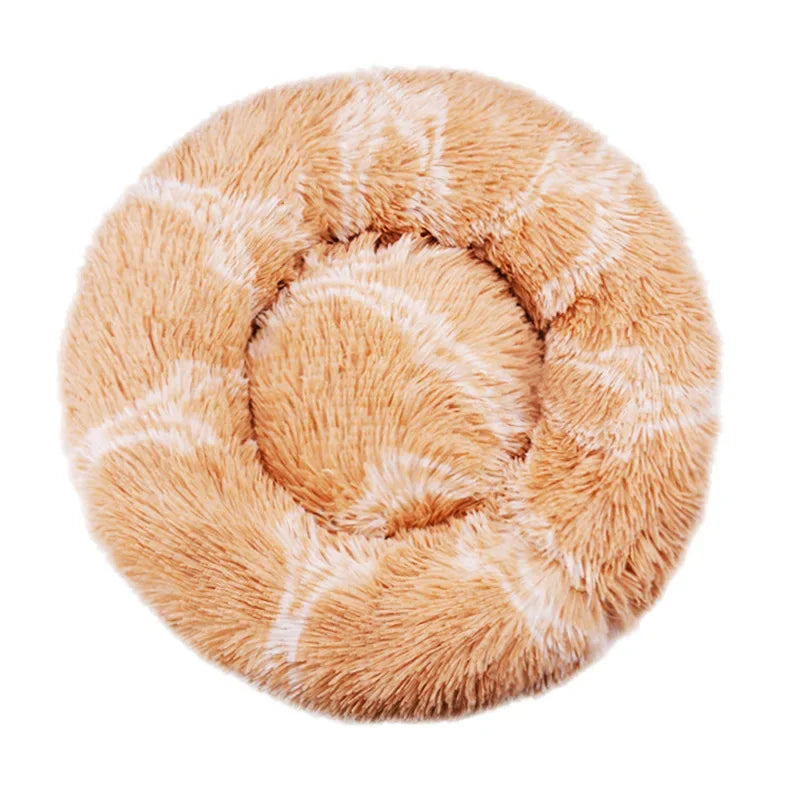 Cama Redonda Nido para Perros y Gatos – Suave y Cálida, 6 Tallas