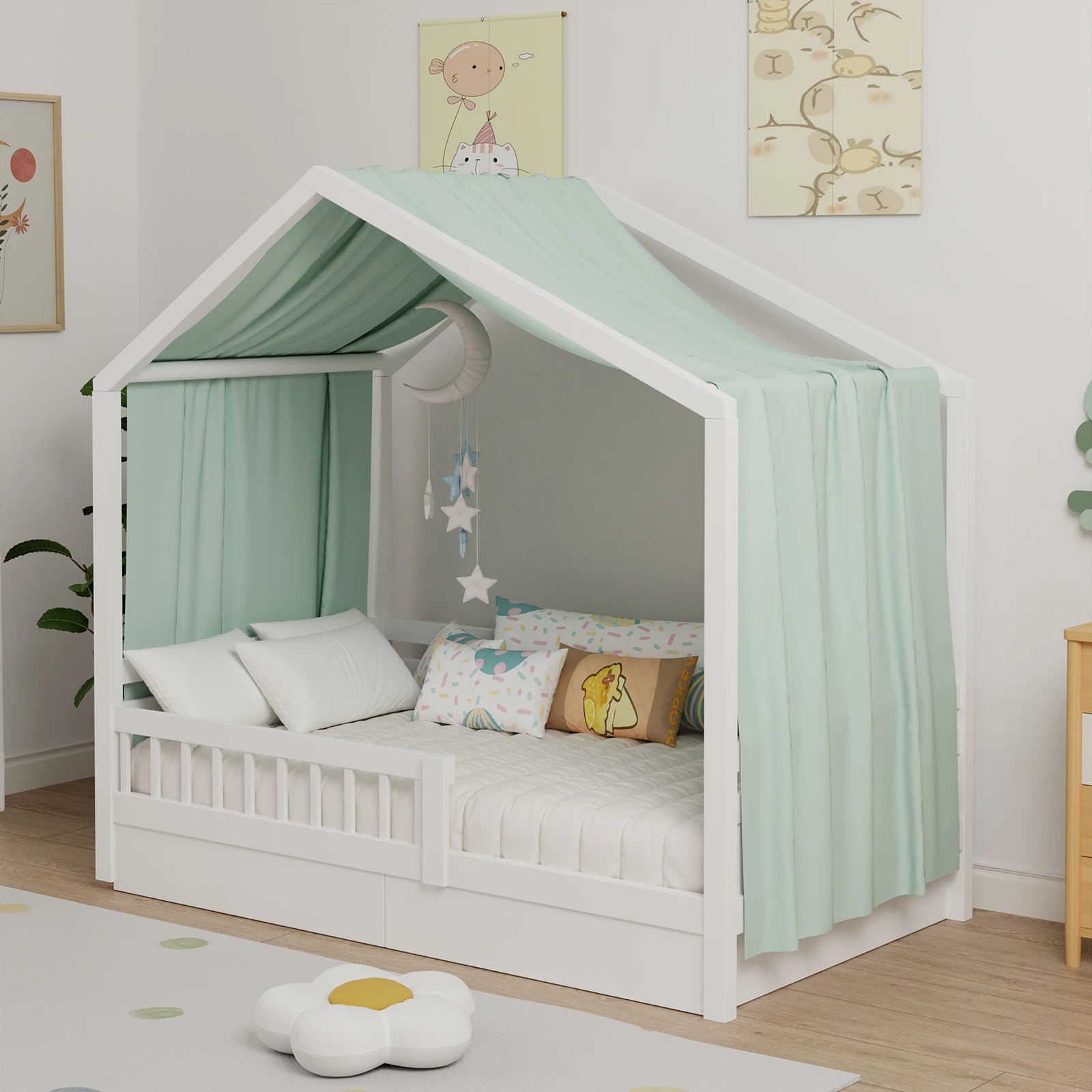 Dosel de Muselina Decorativo para Cama