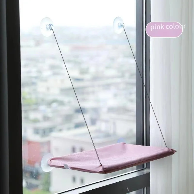Hamaca Colgante para Gatos con Ventosa de Ventana – Todas las Estaciones