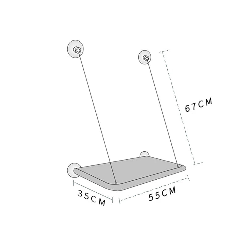Hamaca para Gatos con Ventosa para Cristal – Capacidad 20 kg