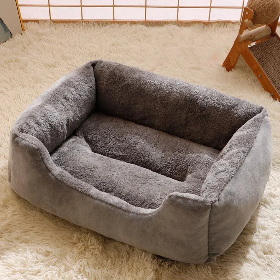 Cesta Nido para Gatos y Cachorros – Cálida y Acogedora
