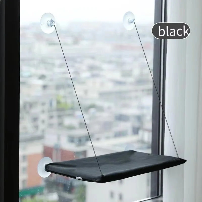 Hamaca Colgante para Gatos con Ventosa de Ventana – Todas las Estaciones