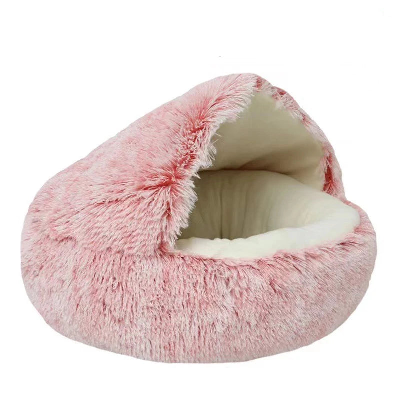 Cama Nido con Tapa para Gato y perros pequeños