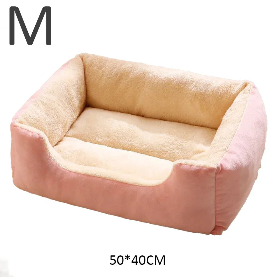 Cesta Nido para Gatos y Cachorros – Cálida y Acogedora