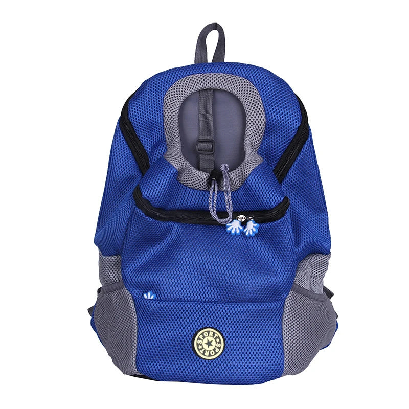 Mochila Transportadora para Perros y Gatos Pequeños – Ventilada y Plegable
