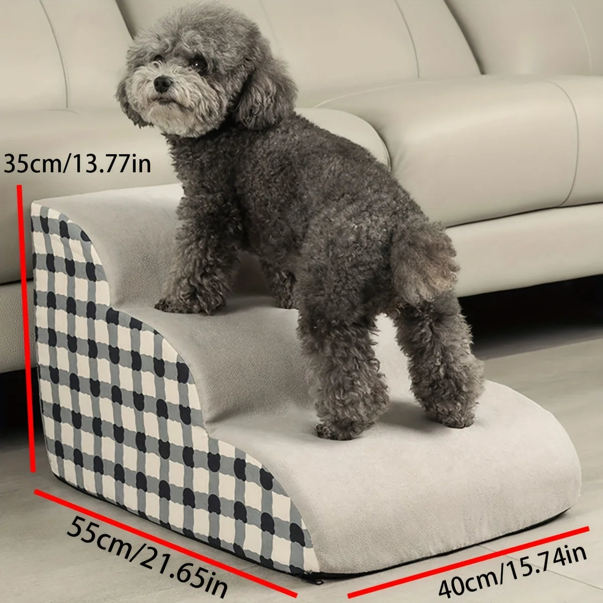 Escalera Rampa Antideslizante para Mascotas