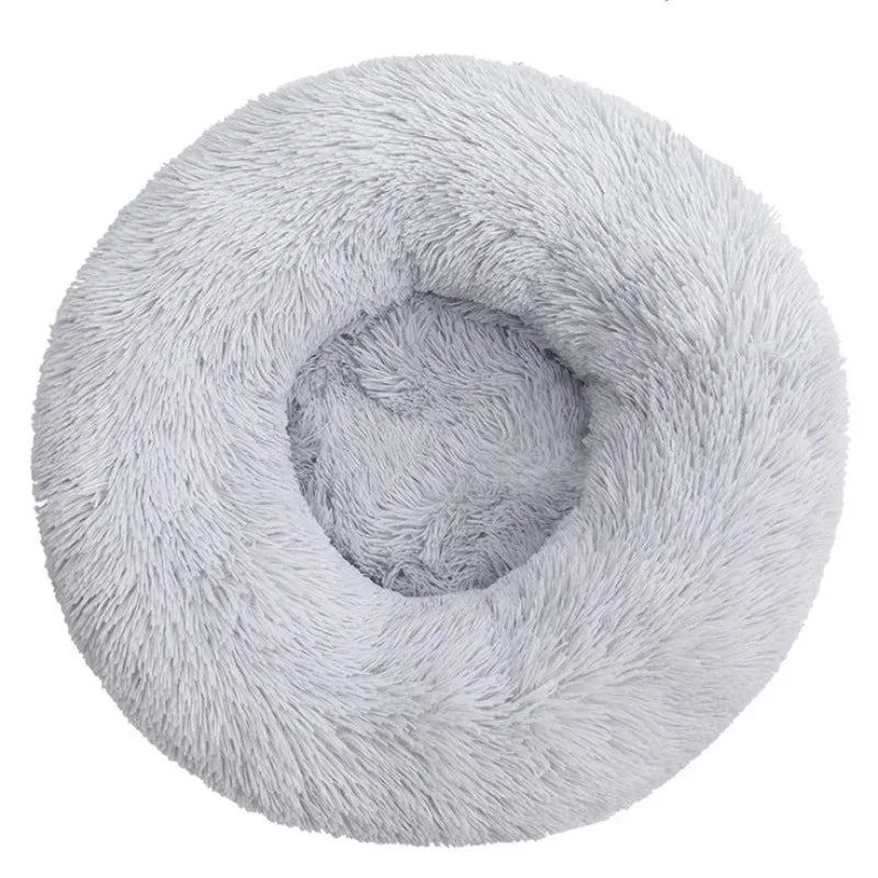 Cama Redonda Nido para Perros y Gatos – Suave y Cálida, 6 Tallas
