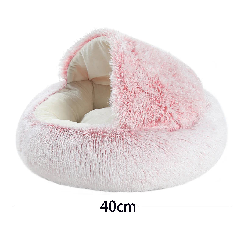 Cama Nido con Tapa para Gato y perros pequeños
