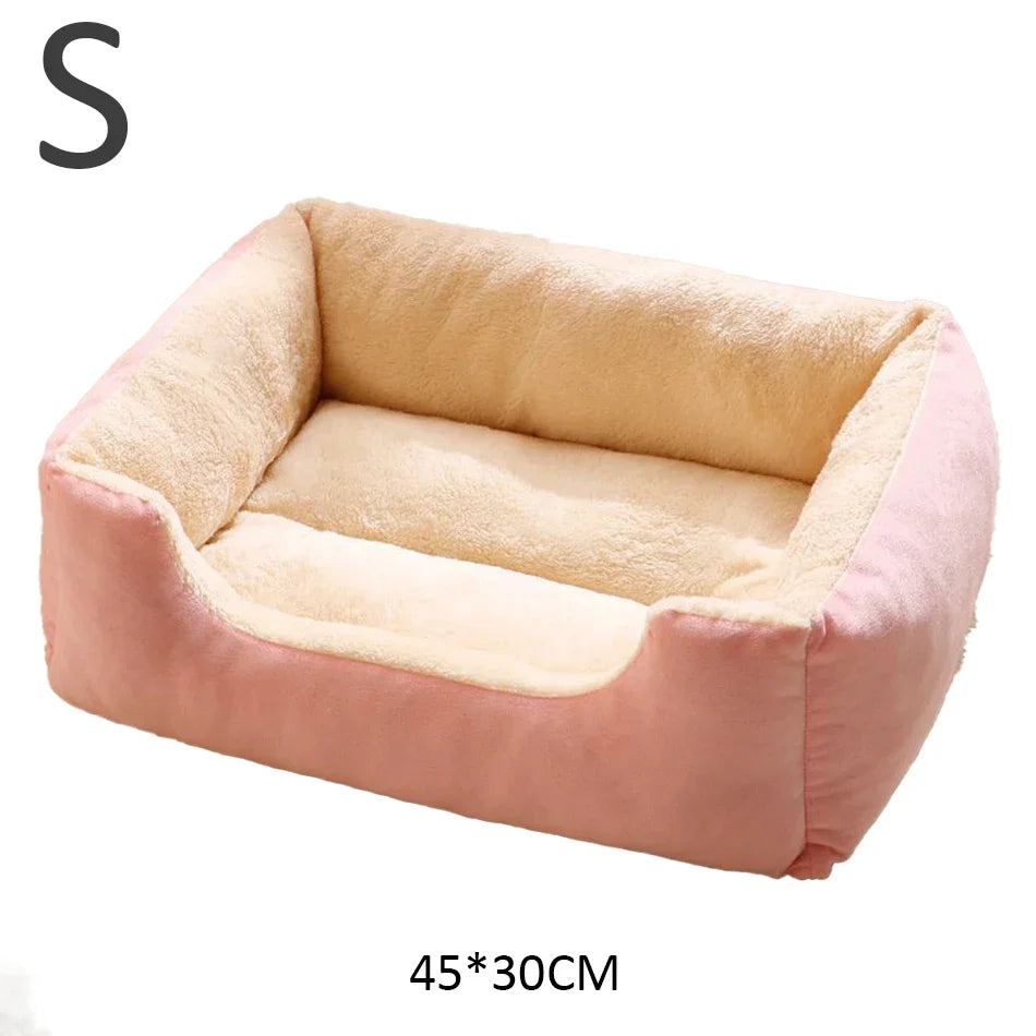 Cesta Nido para Gatos y Cachorros – Cálida y Acogedora