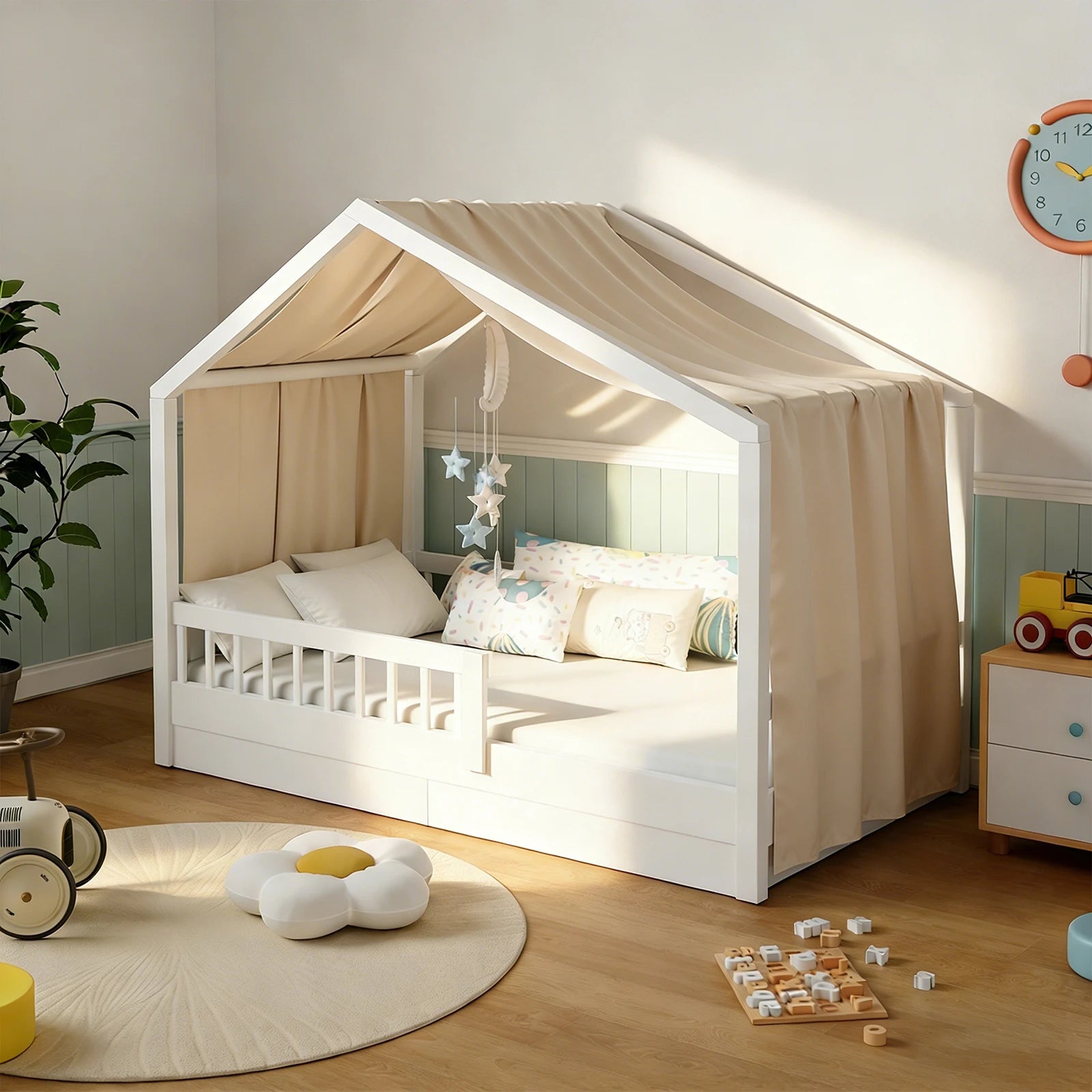 Dosel de Muselina Decorativo para Cama