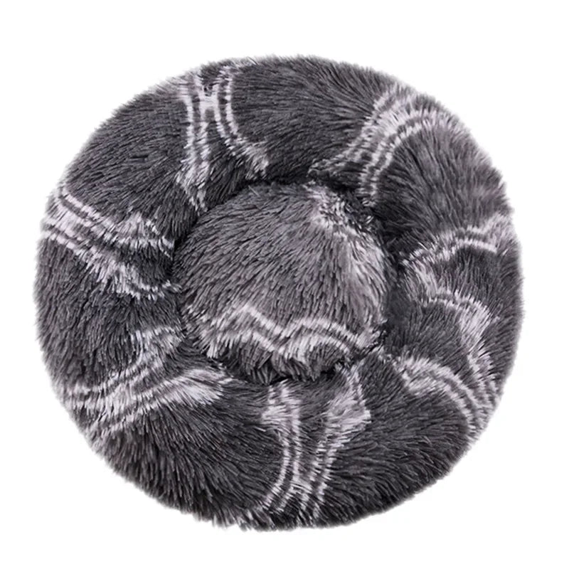 Cama Redonda Nido para Perros y Gatos – Suave y Cálida, 6 Tallas