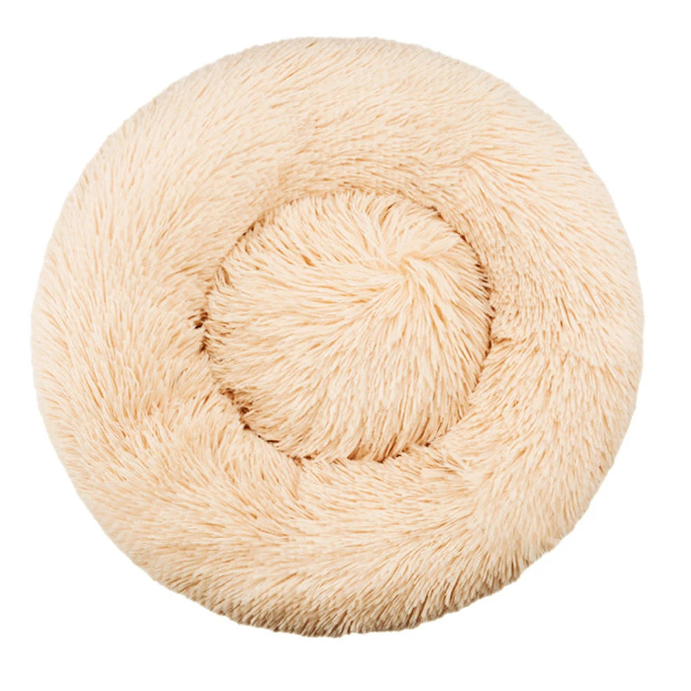 Cama Redonda Nido para Perros y Gatos – Suave y Cálida, 6 Tallas