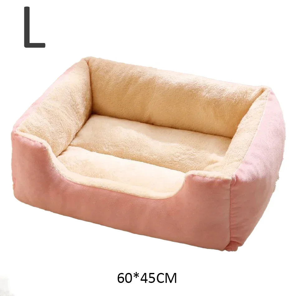 Cesta Nido para Gatos y Cachorros – Cálida y Acogedora