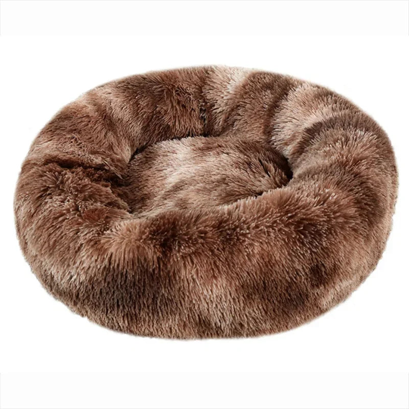 Cama Redonda Nido para Perros y Gatos – Suave y Cálida, 6 Tallas