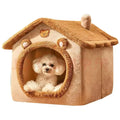 Casa Tienda para Mascotas – Cojín Extraíble y Lavable