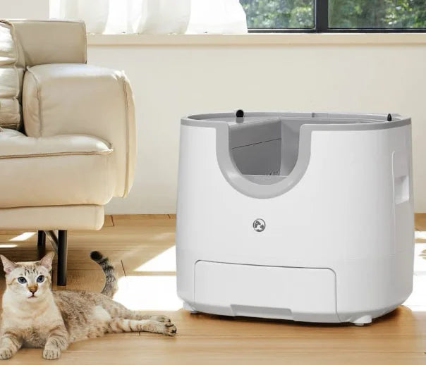 Arenero Automático Inteligente para Gatos – Autolimpiable, 11L, Alta Capacidad