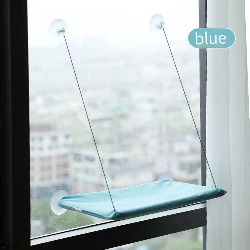 Hamaca Colgante para Gatos con Ventosa de Ventana – Todas las Estaciones