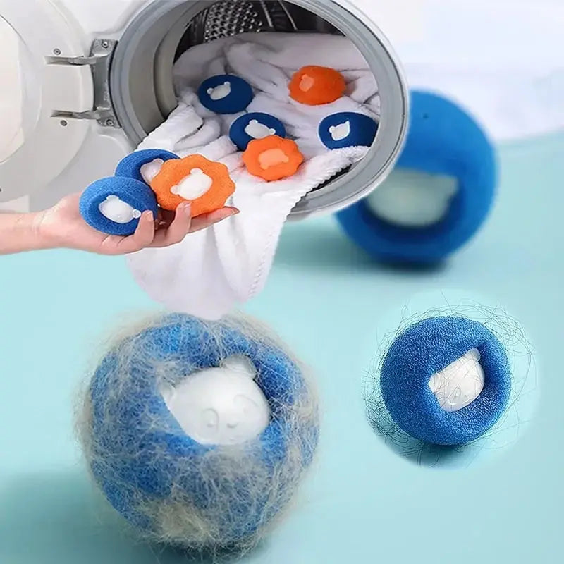 Bolas Quitapelo Reutilizables para Lavadora