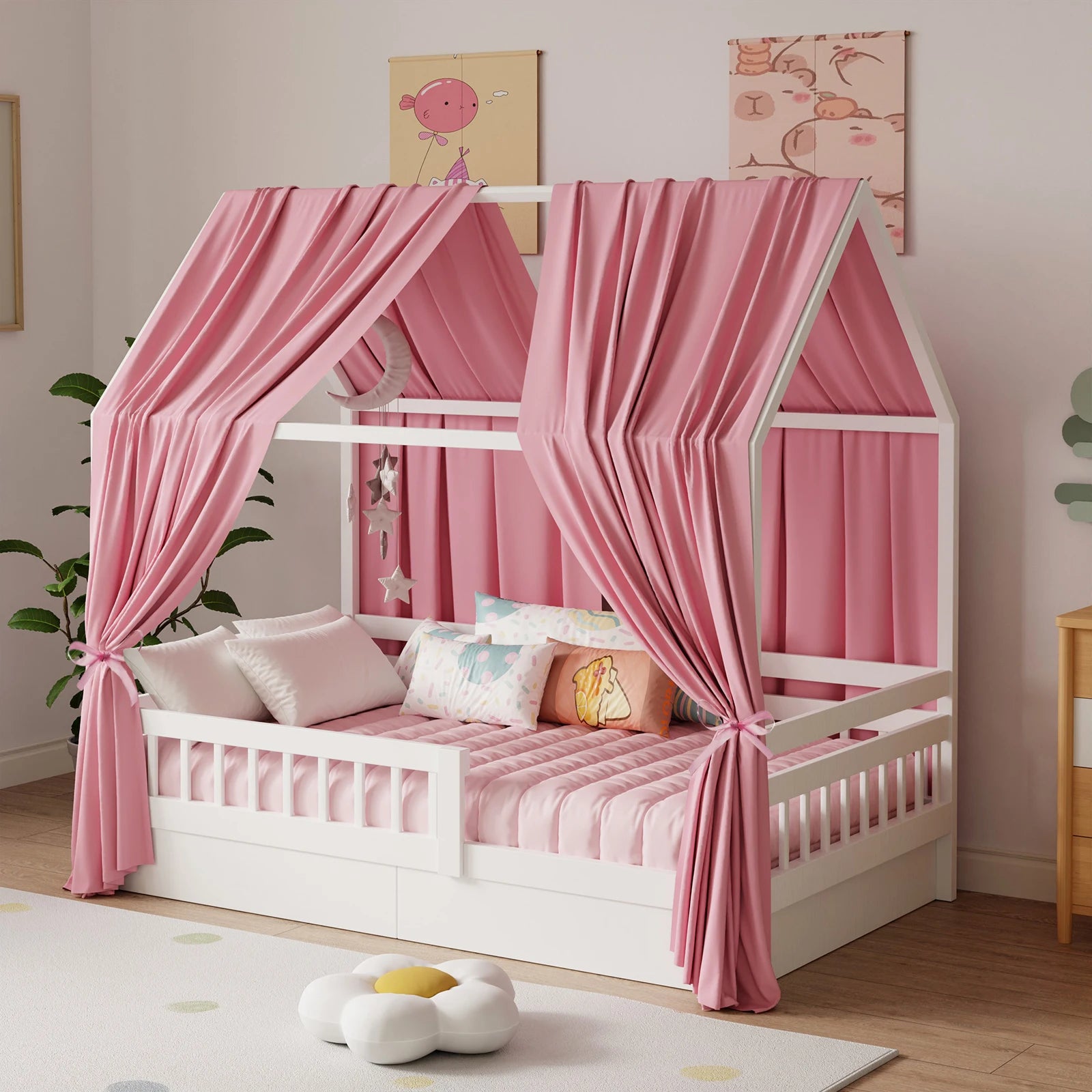 Dosel de Muselina Decorativo para Cama