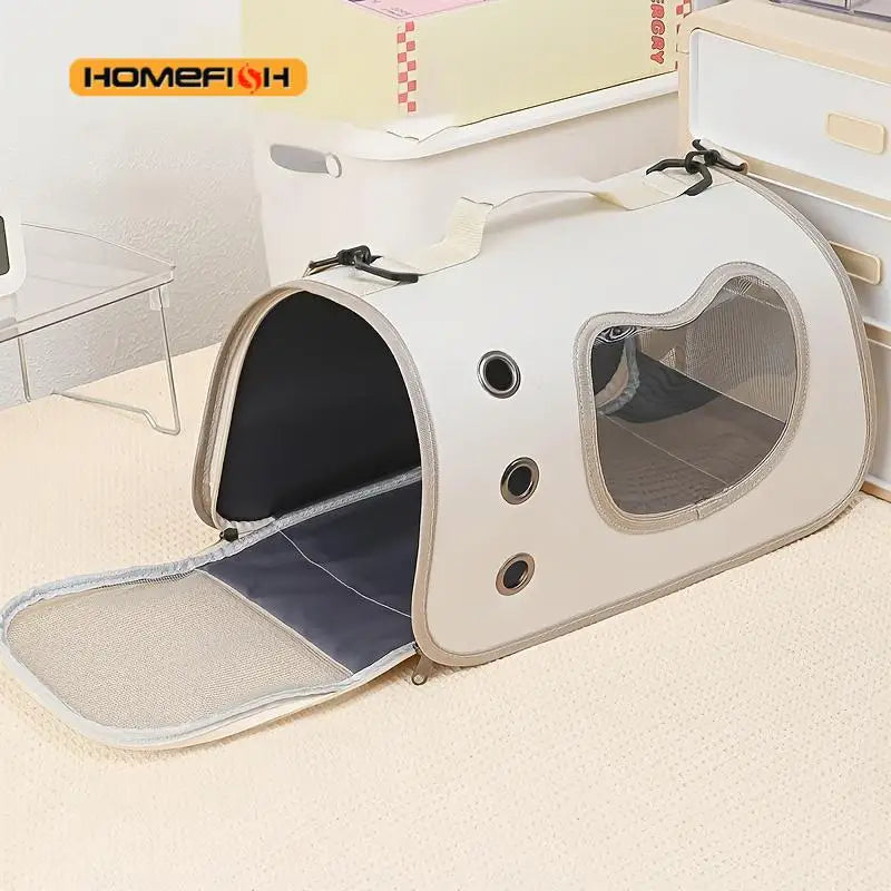 Transportín de para Mascotas – Ventilado y Plegable