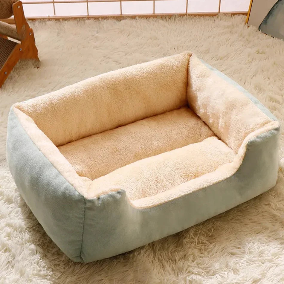 Cesta Nido para Gatos y Cachorros – Cálida y Acogedora