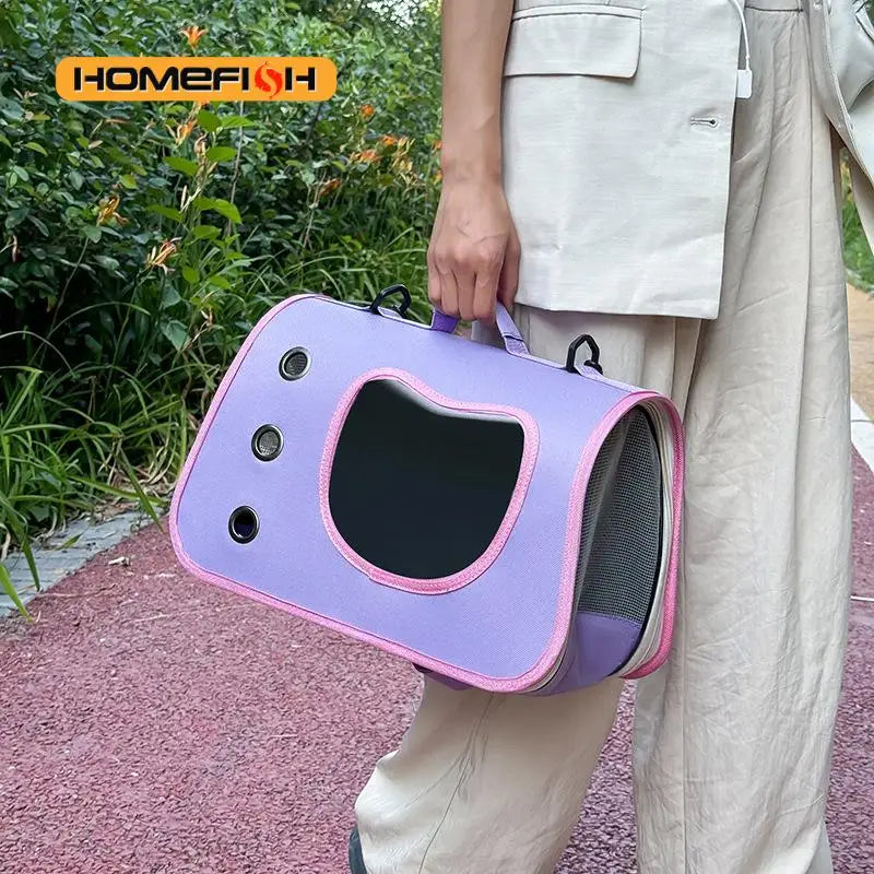 Transportín de para Mascotas – Ventilado y Plegable