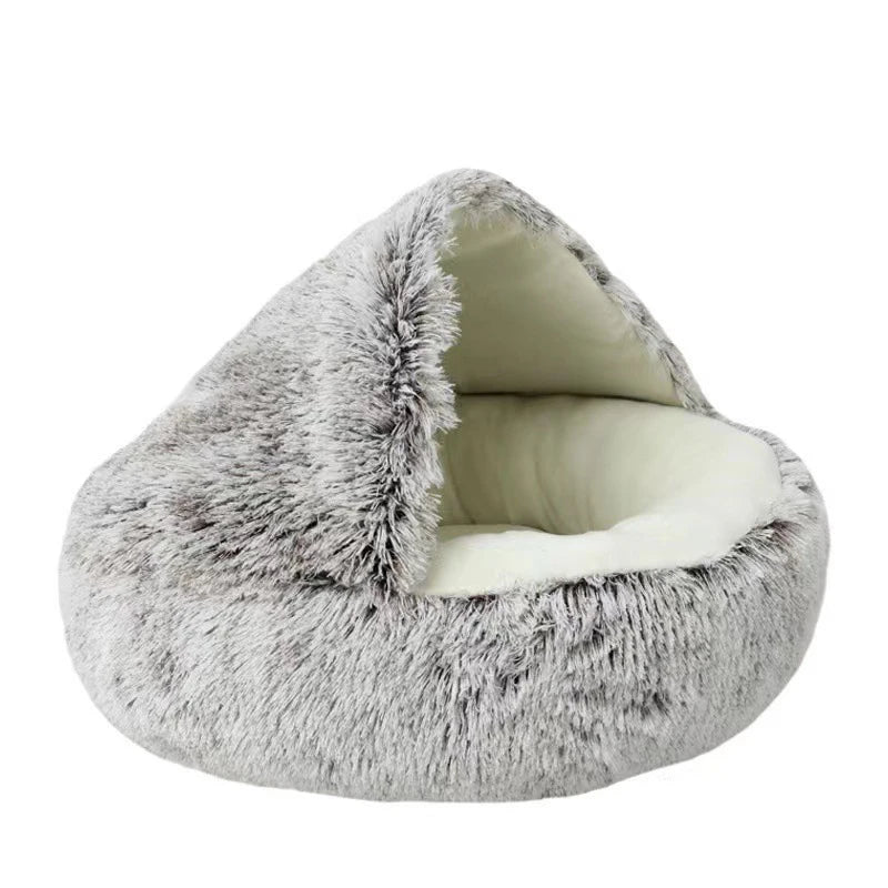 Cama Nido con Tapa para Gato y perros pequeños